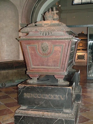 František II. rakev